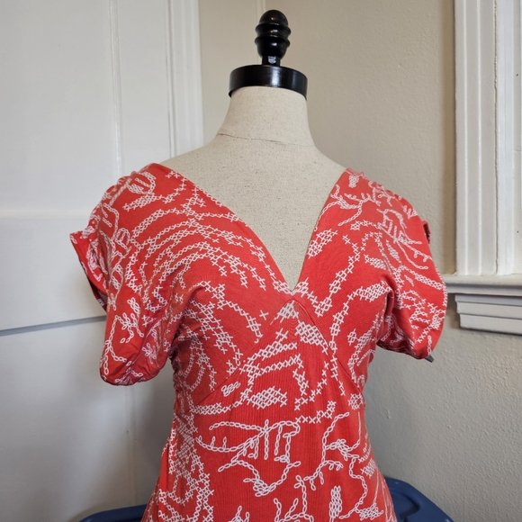 Wilster Coral Dress - Picture 2 of 3